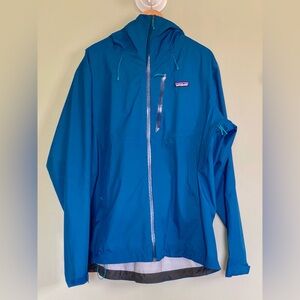 Patagonia Granite Crest 3L Rain Jacket Mens XL Lagom Blue